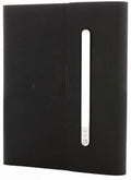 notitieboek met oplader A5 PU/papier zwart