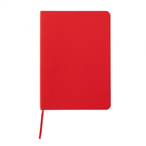 notitieboek Soft Cover 18x12 cm papier/PU rood