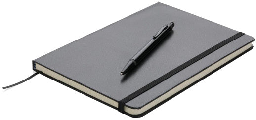 notitieboek styluspen hardcover A5 papier zwart