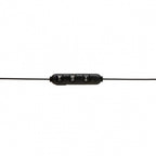 oordopjes Bamboo bluetooth 75 cm ABS zwart 5-delig
