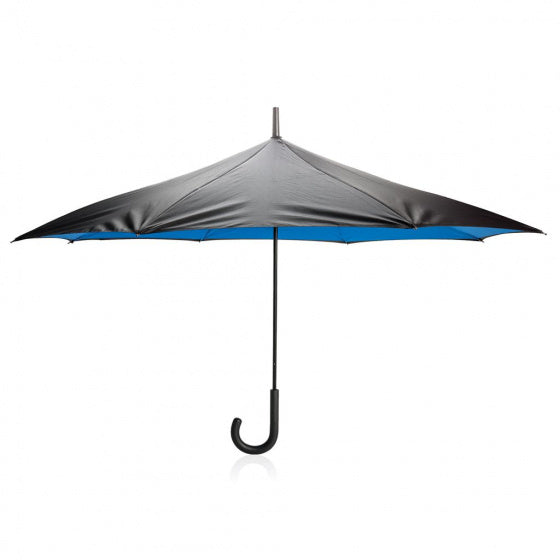 paraplu 85 x 115 cm fiberglass/polyester blauw