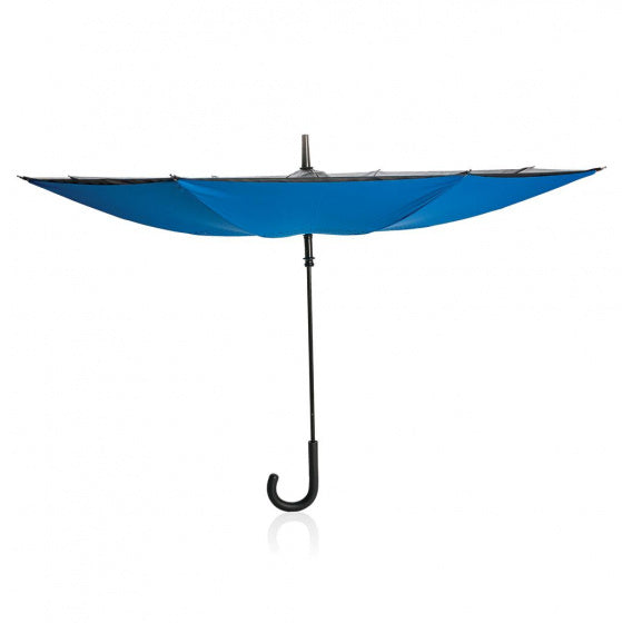 paraplu 85 x 115 cm fiberglass/polyester blauw