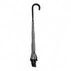 paraplu 85 x 115 cm fiberglass/polyester grijs