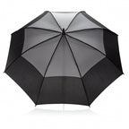 paraplu 92 x 123 cm fiberglass/polyester grijs