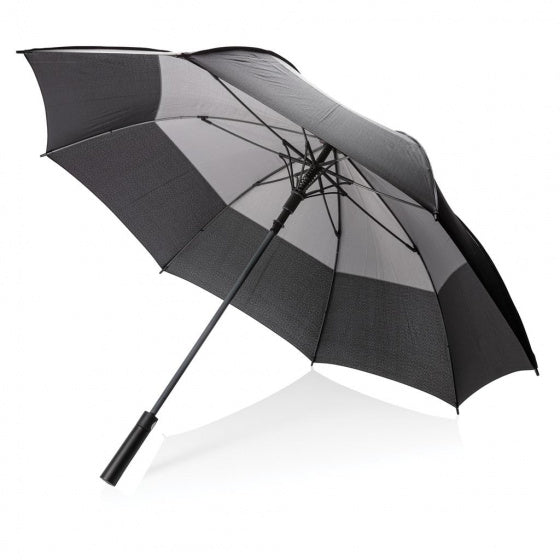 paraplu 92 x 123 cm fiberglass/polyester grijs