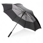 paraplu 92 x 123 cm fiberglass/polyester grijs