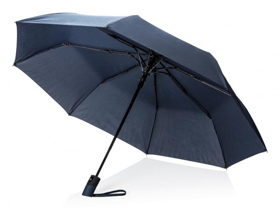 paraplu Deluxe 56,5 x 31,5 cm polyester blauw