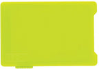 pasjeshouder Rfid 6,5 x 9,4 cm neongroen