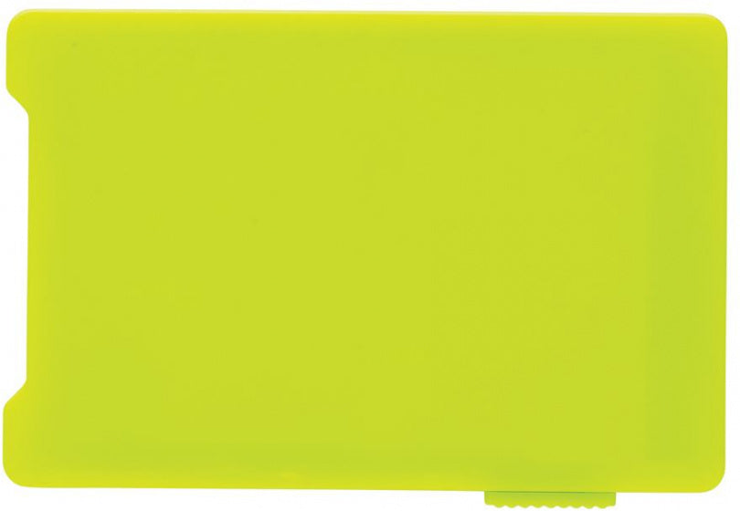 pasjeshouder Rfid 6,5 x 9,4 cm neongroen