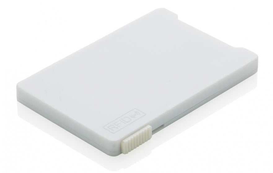 pasjeshouder Rfid 9,4 x 6,5 cm ABS wit
