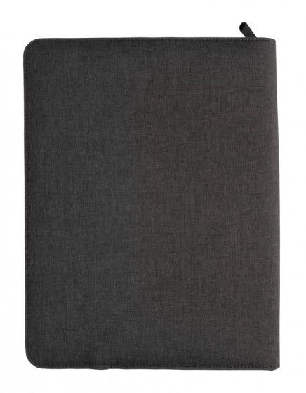 portfolio Tech powerbank 34 x 26,5 cm PU zwart