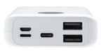 powerbank 10.000 mAh 9,2 cm ABS wit