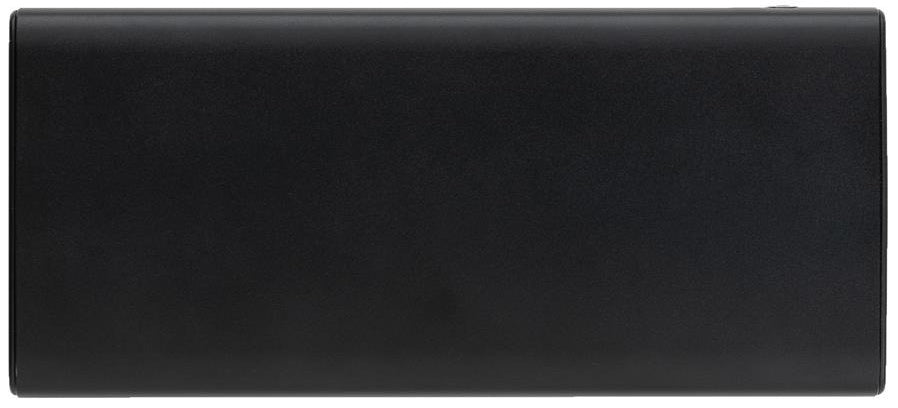 powerbank 10.000 mAh 18W aluminium/ABS zwart