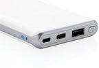 Xd collection Powerbank 10000 mAh 13,7 x 6,8 cm wit