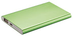 powerbank 11 x 6,8 cm 4000 mAh lime