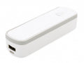 powerbank 2200 mAh 11 x 3,5 cm ABS wit