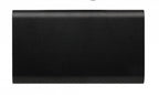 powerbank 4000 mAh 12 x 6,8 cm aluminium zwart