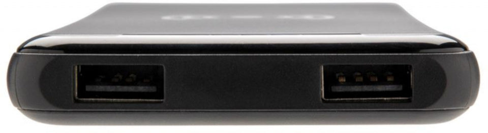 powerbank 4000 mAh 13,9 x 6,9 cm ABS zwart