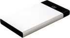 powerbank 6000 mAh 12,3 x 6,8 cm ABS wit/zwart