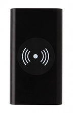 powerbank draadloos 10.000 mAh 12,5 cm alu zwart