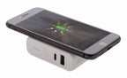 Xd collection Powerbank met draadloze oplader 7,2 cm wit