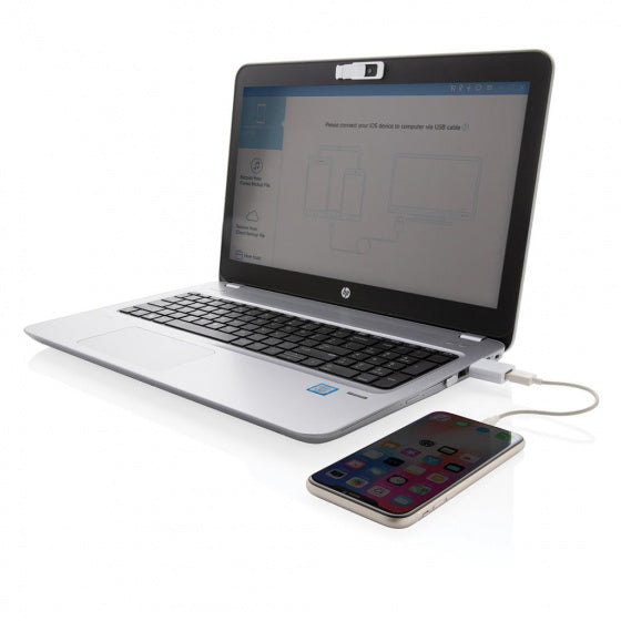 privacyset digitaal ABS/polypropyleen wit 3-delig