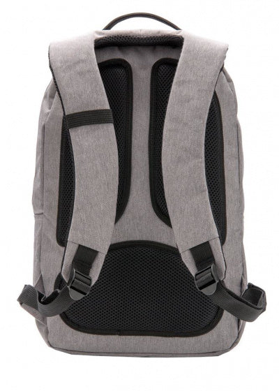 rugzak 22 liter polyester grijs