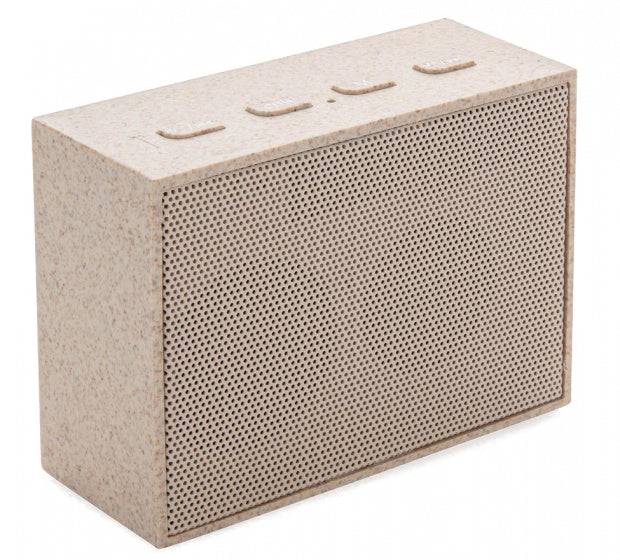 speaker bluetooth 3W 9 cm ABS/tarwestro beige