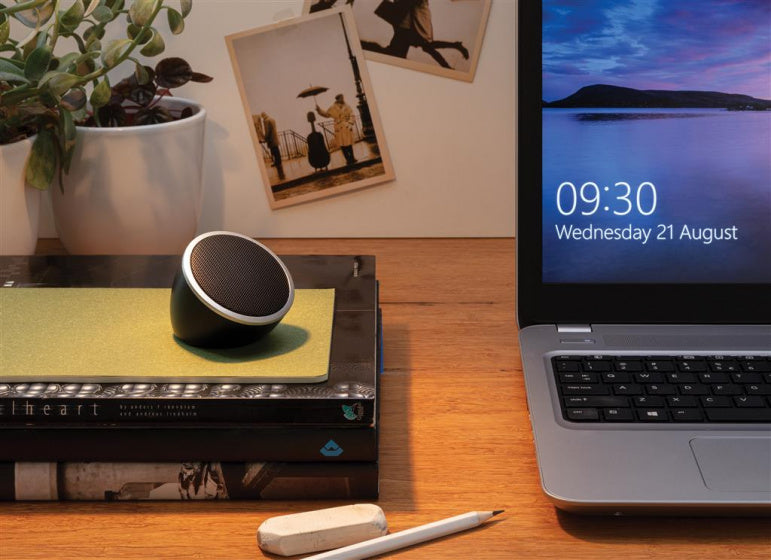 speaker Cosmo bluetooth 3W 5,9 cm ABS zwart