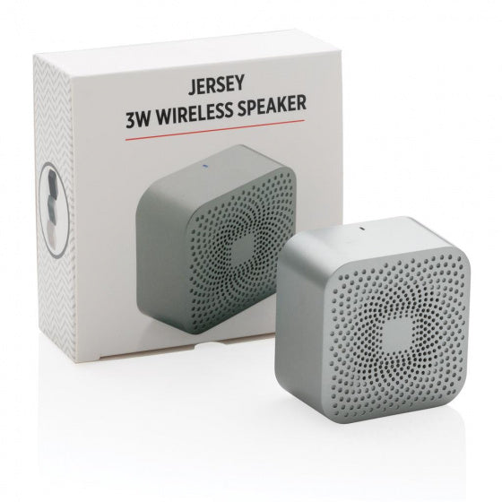 speaker Jersey bluetooth 3W 11 cm ABS grijs