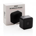 speaker Jersey bluetooth 3W 11 cm ABS zwart