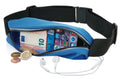 sportriem smartphone 10 cm polyester blauw