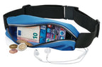 sportriem smartphone 10 cm polyester blauw