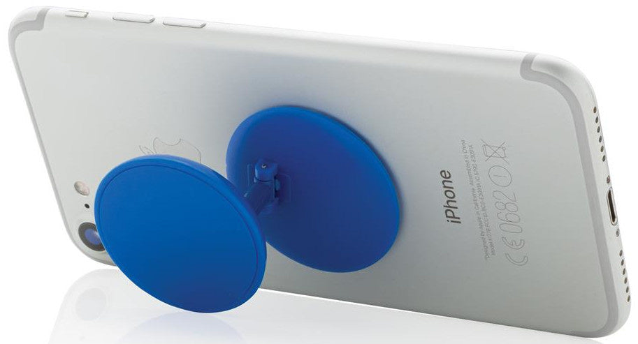 telefoonbutton Stick 'n Hold polypropyleen blauw