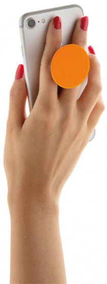 telefoonbutton Stick 'n Hold polypropyleen oranje
