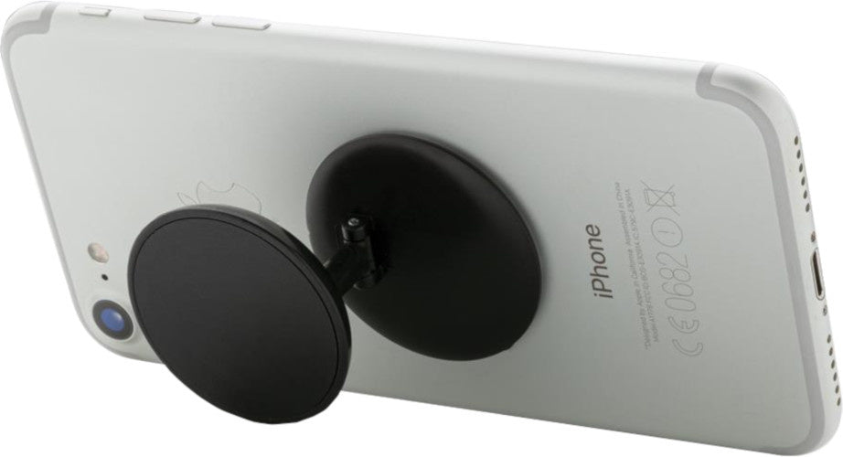 telefoonbutton Stick 'n Hold polypropyleen zwart
