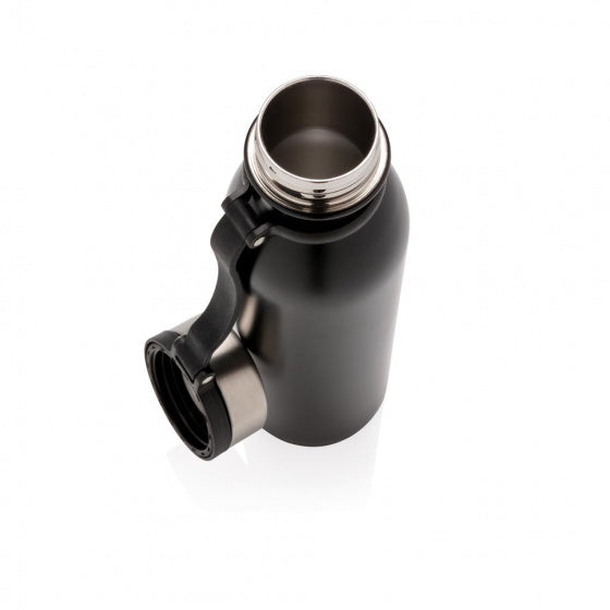 thermosfles 25,5 cm 0.5 liter RVS zwart