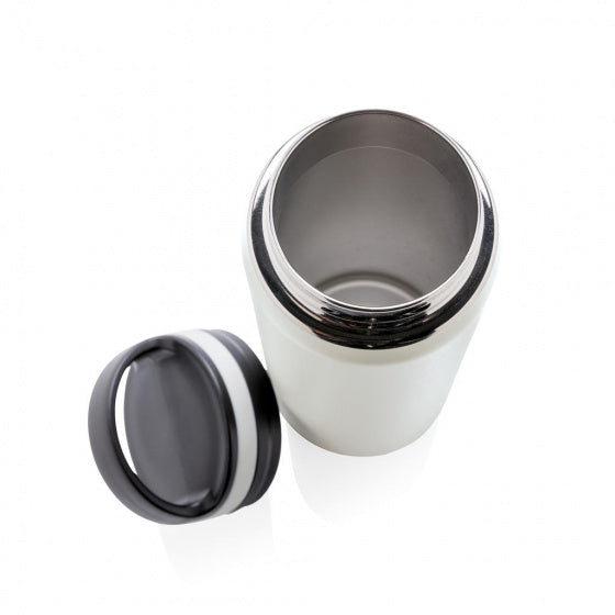 thermosfles 25 cm 0,5 liter RVS wit