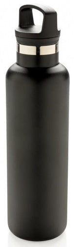 thermosfles 27,5 cm 0,6 liter RVS zwart