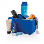 toilettas lekvrij 2 liter 19 cm siliconen blauw