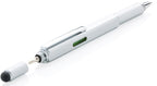 toolpen 5-in-1 15 cm aluminium grijs