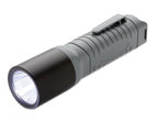 zaklamp led batterij 200 lm 15,5 cm ABS/alu grijs