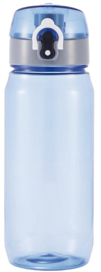 bidon Tritan XL 0,8 liter 21 x 7,4 cm blauw