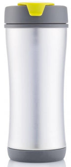 thermosbeker Boom 0,25l polypropyleen grijs/geel