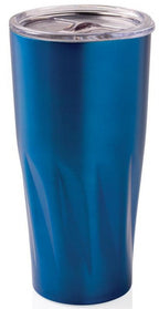 thermosbeker Copper 0,5 liter RVS/koper blauw