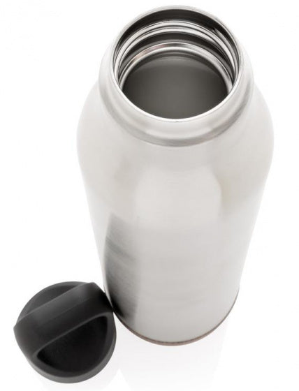 thermosfles Cork 0,6 liter RVS/polypropyleen zilver