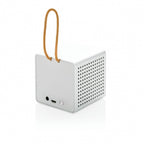 speaker Vibe bluetooth 6 cm alu wit/grijs 2-delig