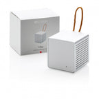 speaker Vibe bluetooth 6 cm alu wit/grijs 2-delig