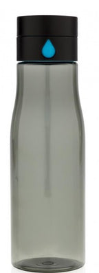 drinkfles 23 cm 0.6 liter zwart