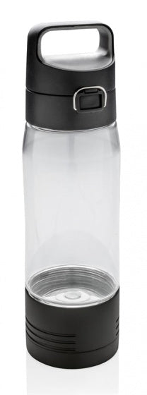 Xd xclusive Drinkfles met powerbank 5000 mAh zwart 600 ml
